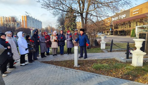 Патриотическая акция в честь годовщины контрнаступления советских войск под Москвой прошла в Котловке