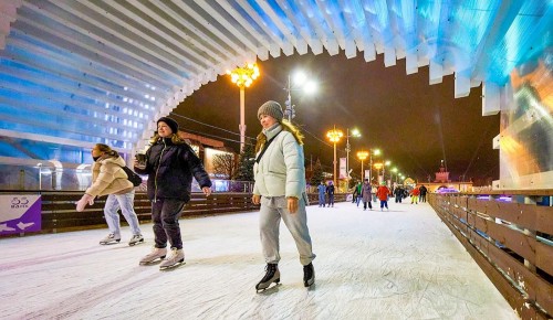 В парках Москвы этой зимой будет работать 47 катков — Сергей Собянин