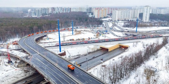 Мэр Москвы: Открыта дорога-связка между МСД и Варшавским шоссе