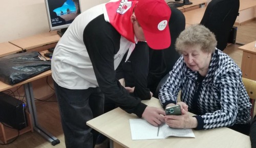 На базе школы №1948 активно реализуется проект «Добру все возрасты покорны»