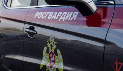 Росгвардейцы пресекли хулиганство в столичном торговом центре на Азовской улице