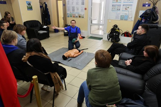 Спасатели провели выездное занятие со специалистами «Системы 112»