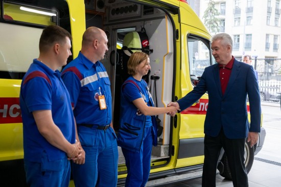 Собянин: Началась реставрация корпуса № 10 Морозовской больницы