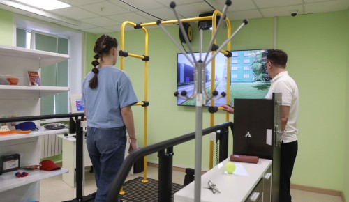 В реабилитационном центре «Бутово» открыли новый зал с современным оборудованием