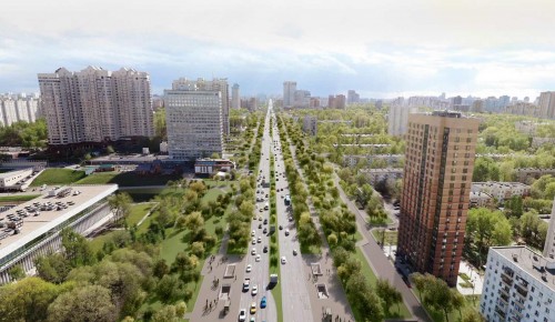 В 2025 году в ЮЗАО пройдут работы по благоустройству на ул. Профсоюзной