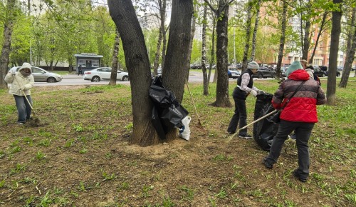 В Теплом Стане прошел субботник