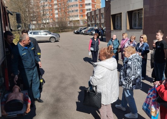 Представители Департамента ГОЧСиПБ напомнили правила оказания первой помощи