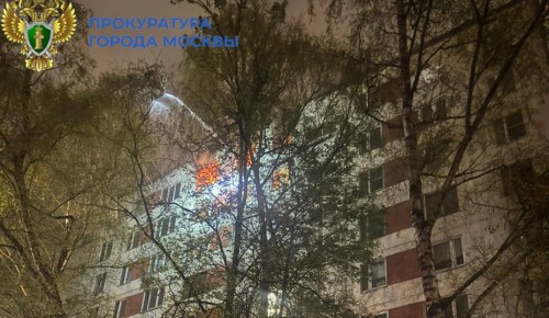При пожаре в доме на улице Генерала Тюленева погибли два человека