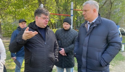 В Гагаринском районе прошел обход территории
