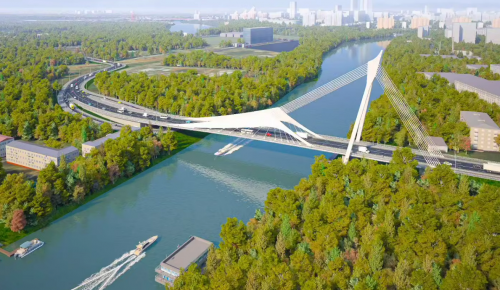 Мэр Москвы рассказал, каким будет мост-парус на западе столицы