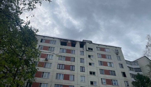 Улица Генерала Тюленева перекрыта: на месте трагедии начались работы по предотвращению обрушения