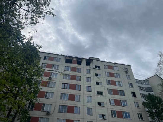 Улица Генерала Тюленева перекрыта: на месте трагедии начались работы по предотвращению обрушения