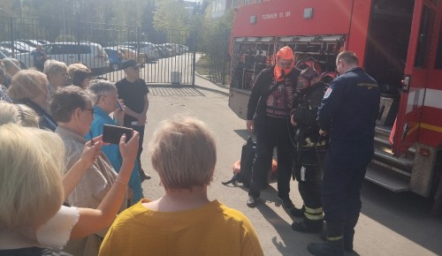 Огнеборцы рассказали жителям, что такое пожар на самом деле