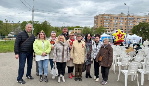 В парке «Надежда» прошло мероприятие, посвященное Дню Победы