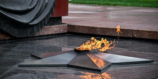 В воскресной школе при храме преподобной Евфросинии провели уроки, посвященные юбилею Победы