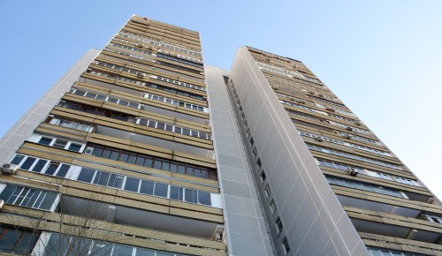 На Ленинском проспекте восстановлен 25-этажный дом 1976 года постройки