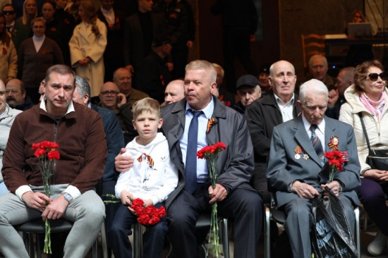 В УВД по ЮЗАО состоялся праздничный концерт, посвященный 80-й годовщине Победы в Великой Отечественной войне