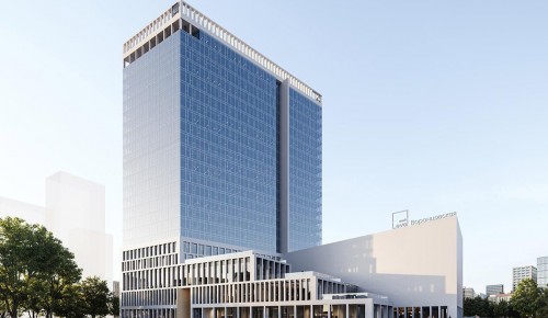 В Обручевском районе появится новый бизнес-центр с березовой аллеей