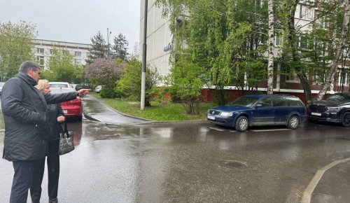 Глава управы Ломоносовского района провел обход территории