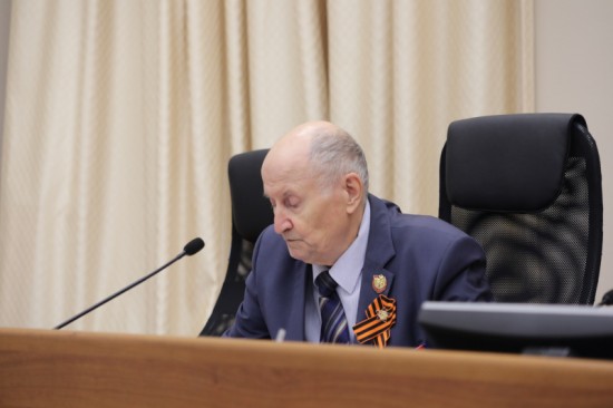 Заместитель председателя Совета ветеранов УВД по ЮЗАО капитан милиции в отставке Константин Иванов провел лекцию для сотрудников полиции