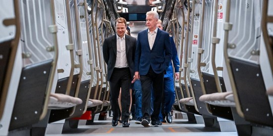 Собянин открыл один из крупнейших комплексов по обслуживанию поездов метро