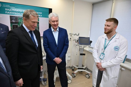 Медицинский техноцентр сможет обслуживать самую сложную аппаратуру — Собянин