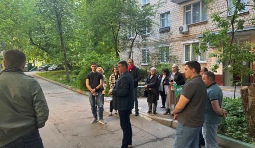В Ломоносовском районе состоялся обход территории