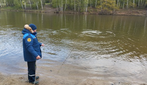 Прошел второй этап обследования водоема в зоне отдыха с купанием «Тропарево»
