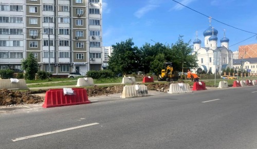 Стартовало благоустройство Южнобутовской улицы