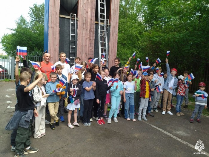 Пожарно-спасательный спорт в преддверии Дня России