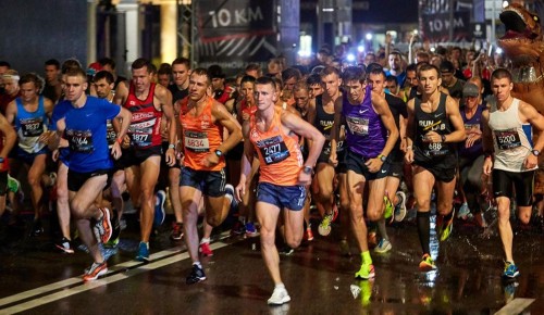 Ночной забег по набережным Москвы пройдёт 21 июня