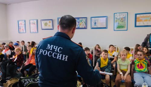 Увлекательное занятие для детей провели на культурной площадке Зодчие