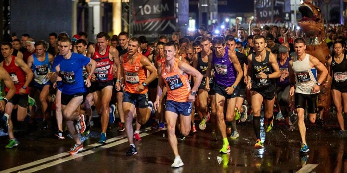 Ночной забег по набережным Москвы пройдёт 21 июня