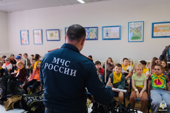 Увлекательное занятие для детей провели на культурной площадке Зодчие