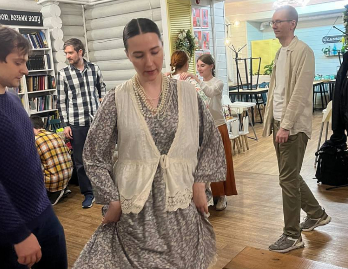 В кафе храма Всех преподобных отцев Киево-Печерских прошла молодежная вечёрка