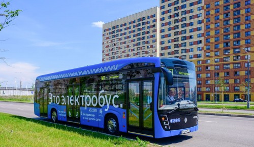 На маршруты от станции метро «Калужская» вышли новые электробусы
