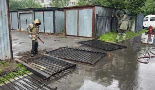 С улицы Академика Глушко убрали два некапитальных объекта