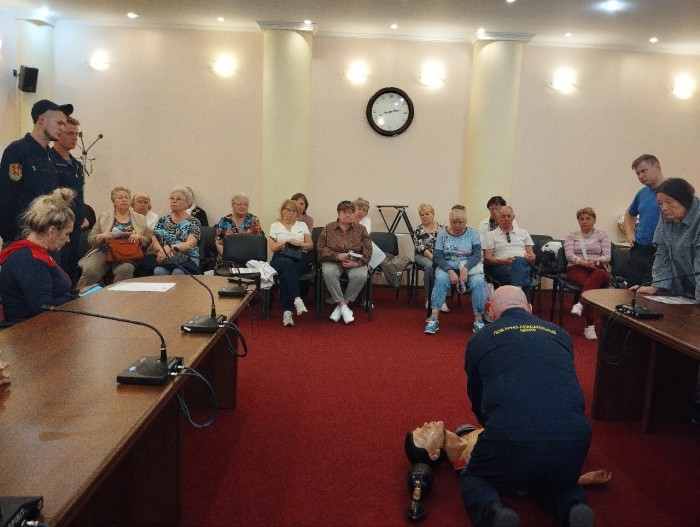 В Ясенево провели занятие по первой помощи