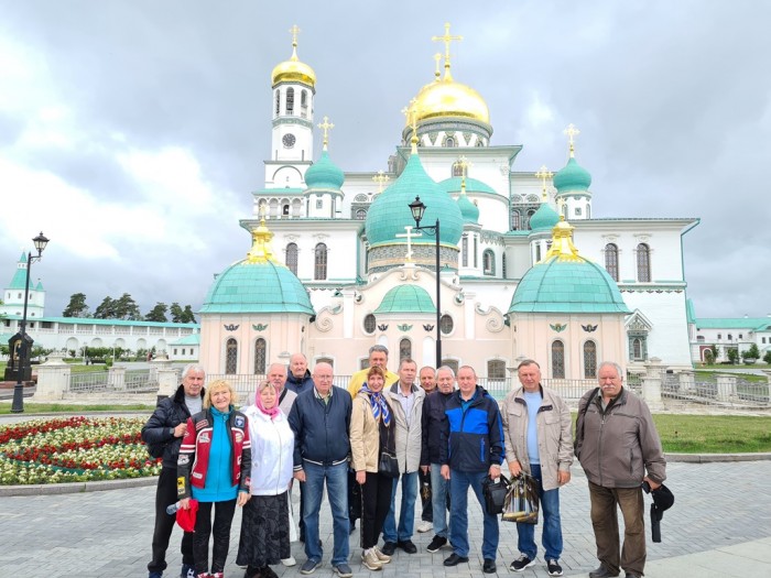 Ветераны и сотрудники УВД по ЮЗАО столицы побывали в Ново-Иерусалимском монастыре и музее «Новый Иерусалим»