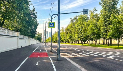 В Черемушках появились новые велополосы