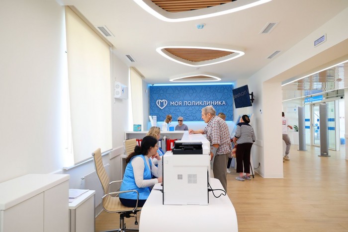 Обновление поликлиники на улице Фруктовой завершено — Сергей Собянин