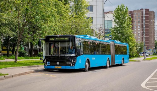 В Теплом Стане автобус М27 будет ходить по новому магистральному маршруту с 5 июля