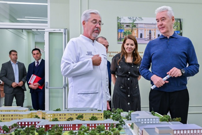 В ММНКЦ имени Боткина открыт уникальный научно-академический корпус — Собянин