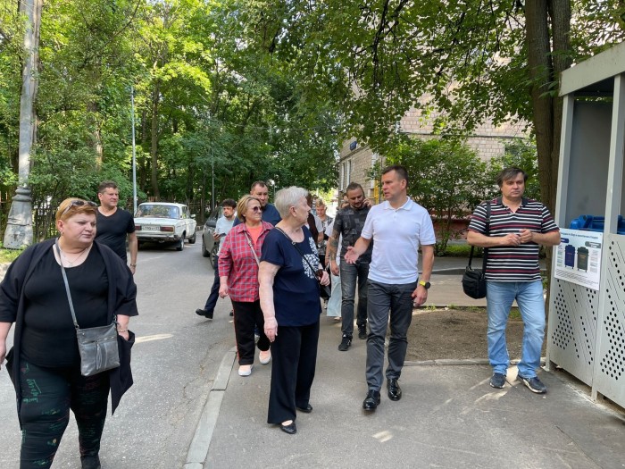 В Гагаринском районе покрасят цоколь дома на улице Вавилова