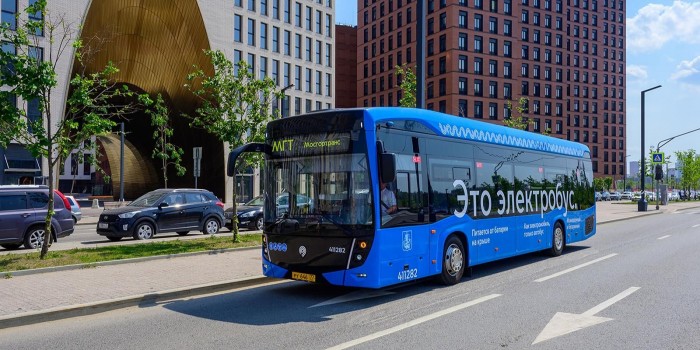 Электробусы начали курсировать по маршруту №119 в ЮЗАО