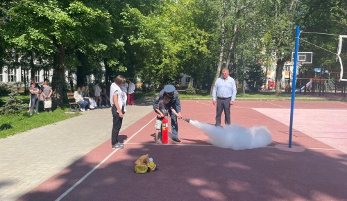 В «Каховских ромашках» прошли занятия п пожарной безопасности