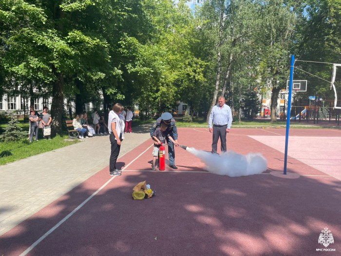 В «Каховских ромашках» прошли занятия п пожарной безопасности