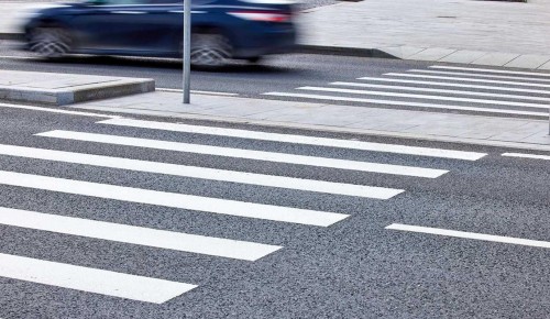 Новые «зебры» появились на улице Обручева