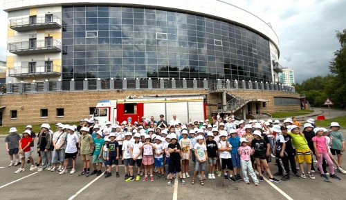 Практические занятия прошли в детском летнем лагере "Мореон"