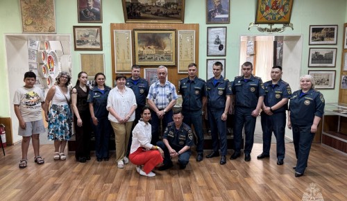 День Государственного пожарного надзора: Огонь истории на тематической экспозиции